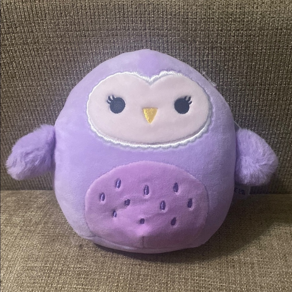 Purple Plush Owl Squishmallow